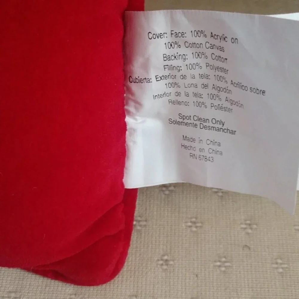 CR FRIENDs ARE the BEST PRESENTS Needlepoint Pillow NWOT